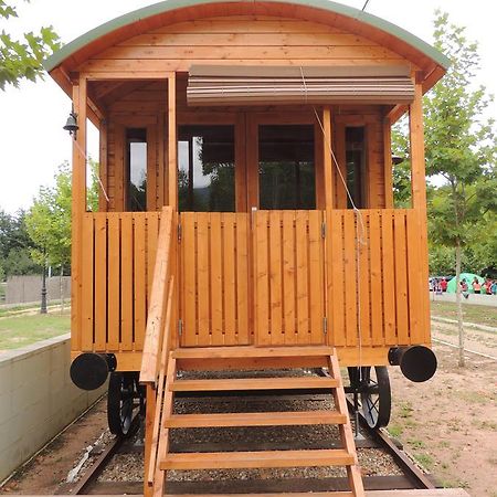 Camping L'Alguer Лес Планес д'Остолес Екстериор снимка